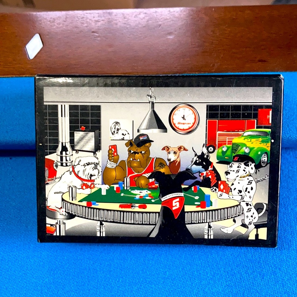 Snap-on playing Card and Dice Set